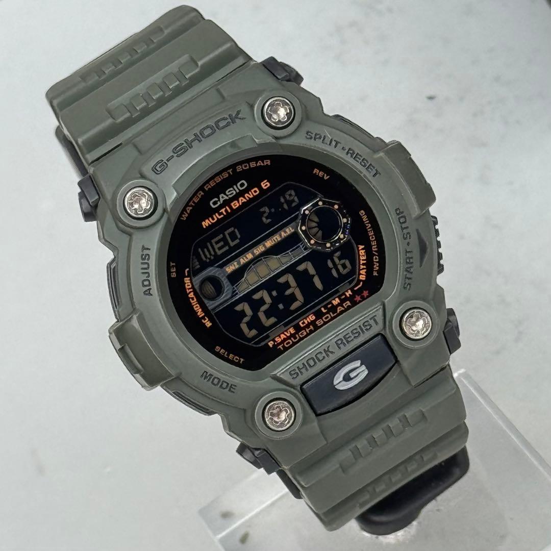極美品 G-SHOCK GW-7900KG 電波ソーラー アーミーグリーン 限定 - メルカリ