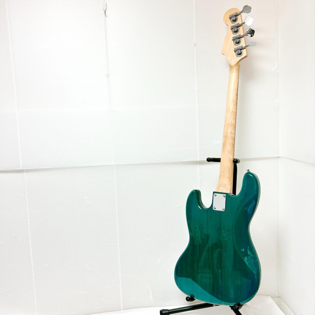 美品 Photogenic ジャズベ 緑 ベース グリーン 初心者 レアカラー