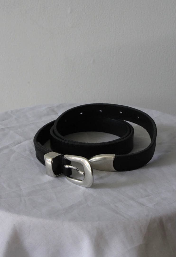 Our Legacy BELT 2CM Leather Black L70未使用 - メルカリ
