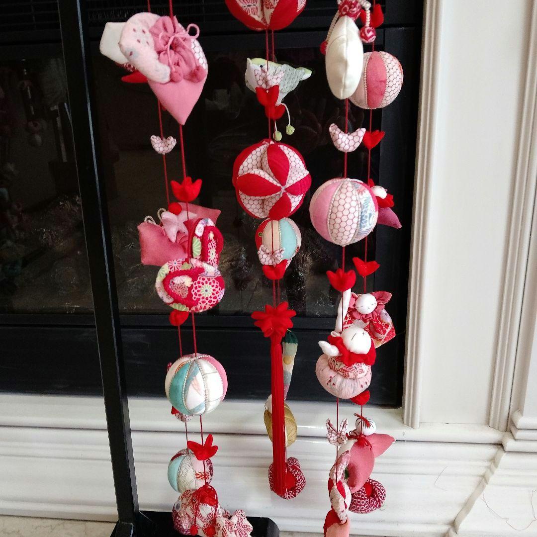 吊るし飾り 吊るし雛 ひな祭り ちりめん細工 ハンドメイド - メルカリ