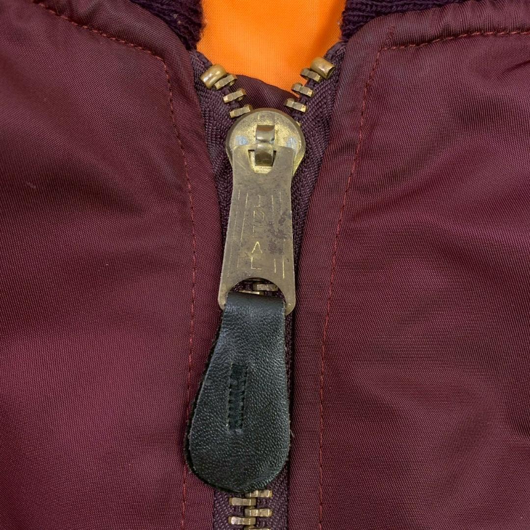 希少カラー☆90s USA製 greenbrier MA-1 ボルドー D433 - メルカリ