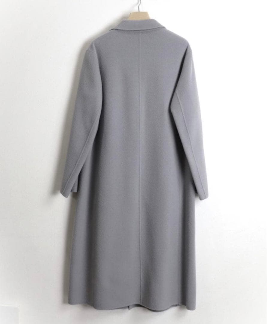 セオリーリュクス ダブルフェイスコート 38 グレー - メルカリ