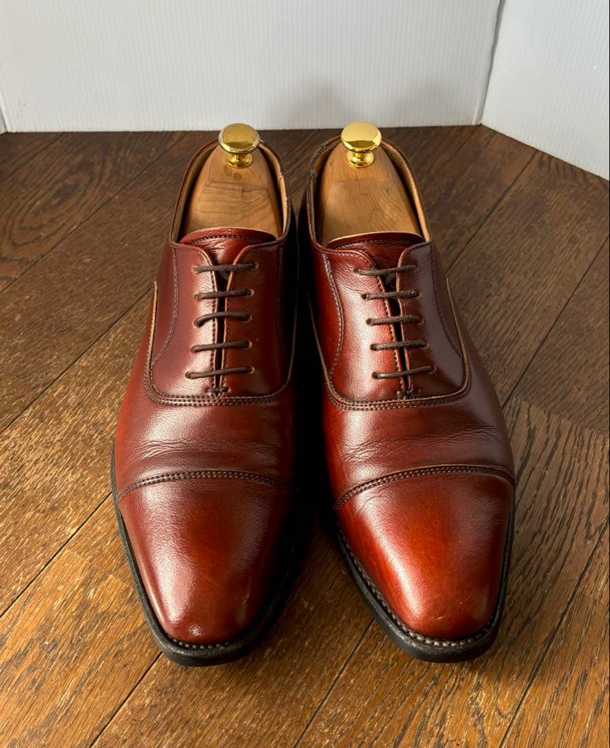 【REGAL】リーガル V060 外羽式シボ革 ストレートチップ 26.0cm