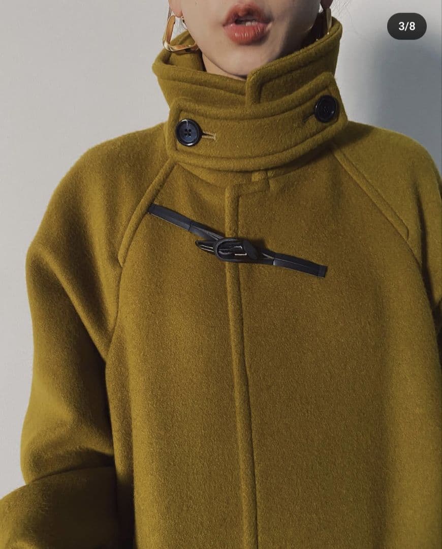 Ameri 2WAY COLLAR DUFFLE COAT - メルカリ