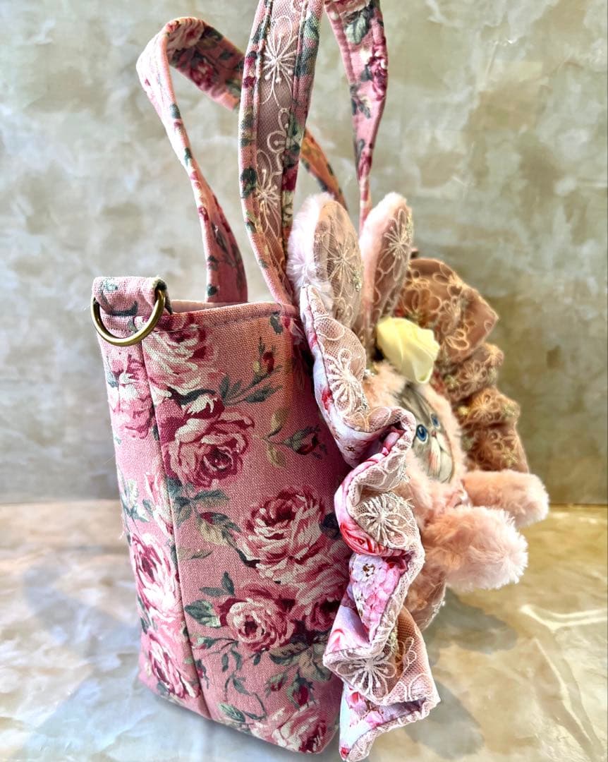 コヤンイサムチョン アンティックローズ×ラメレース ふわふわフリル