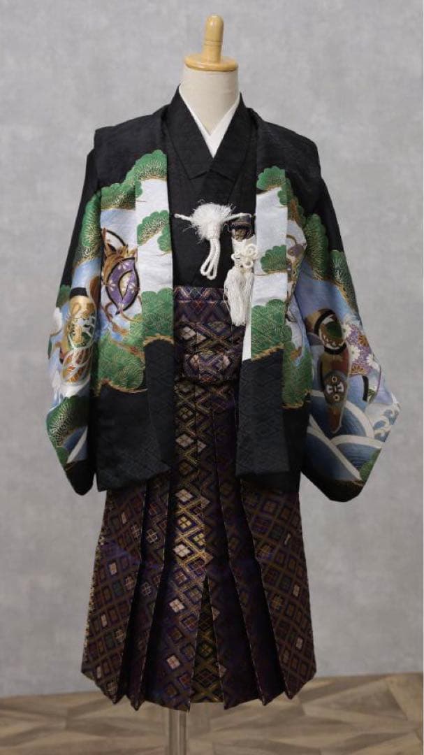 七五三　五歳　着物セット 七五三 着物セット 女の子 7才 7歳 フルセット 絵羽柄 古典柄 四つ身