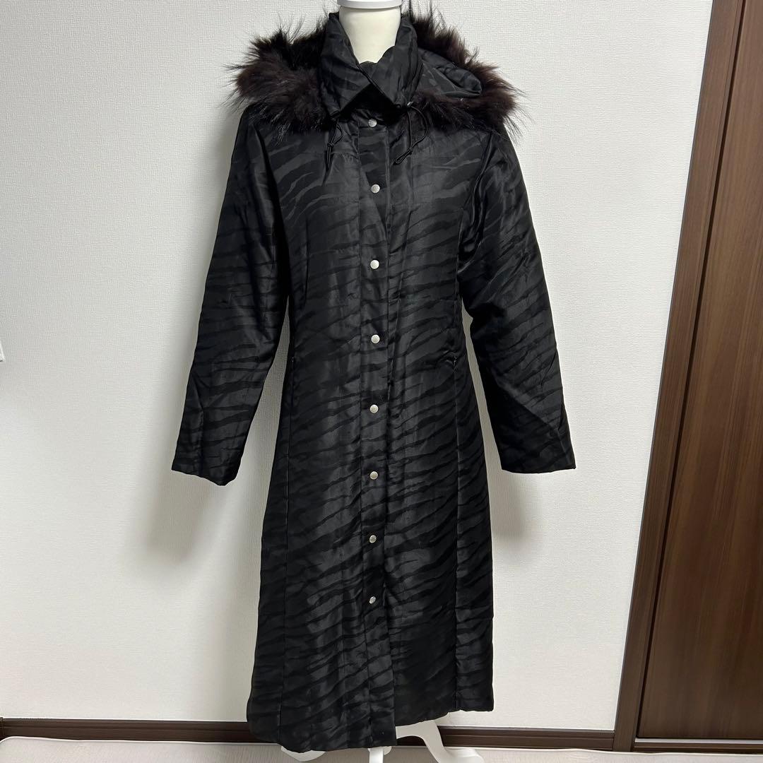 EVEX by KRIZIA ロングダウンコート ブラック 40 - メルカリ