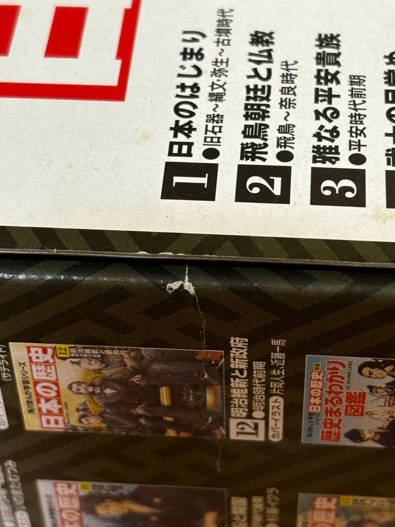 《美品》角川まんが学習シリーズ日本の歴史別巻4冊