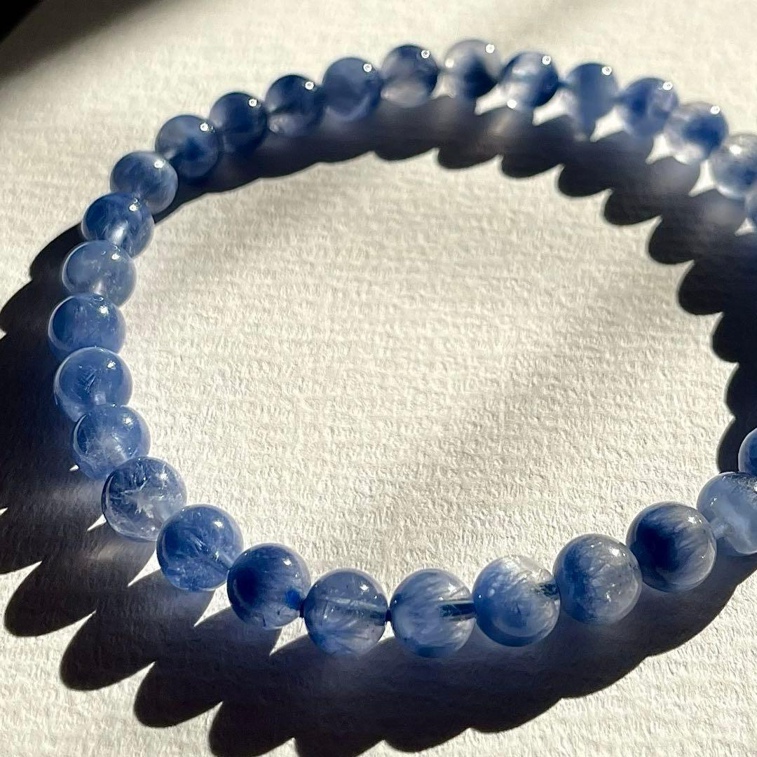 Y-6【高品質•新品】ディモルチェライトDumortierite 4.5mm 珠