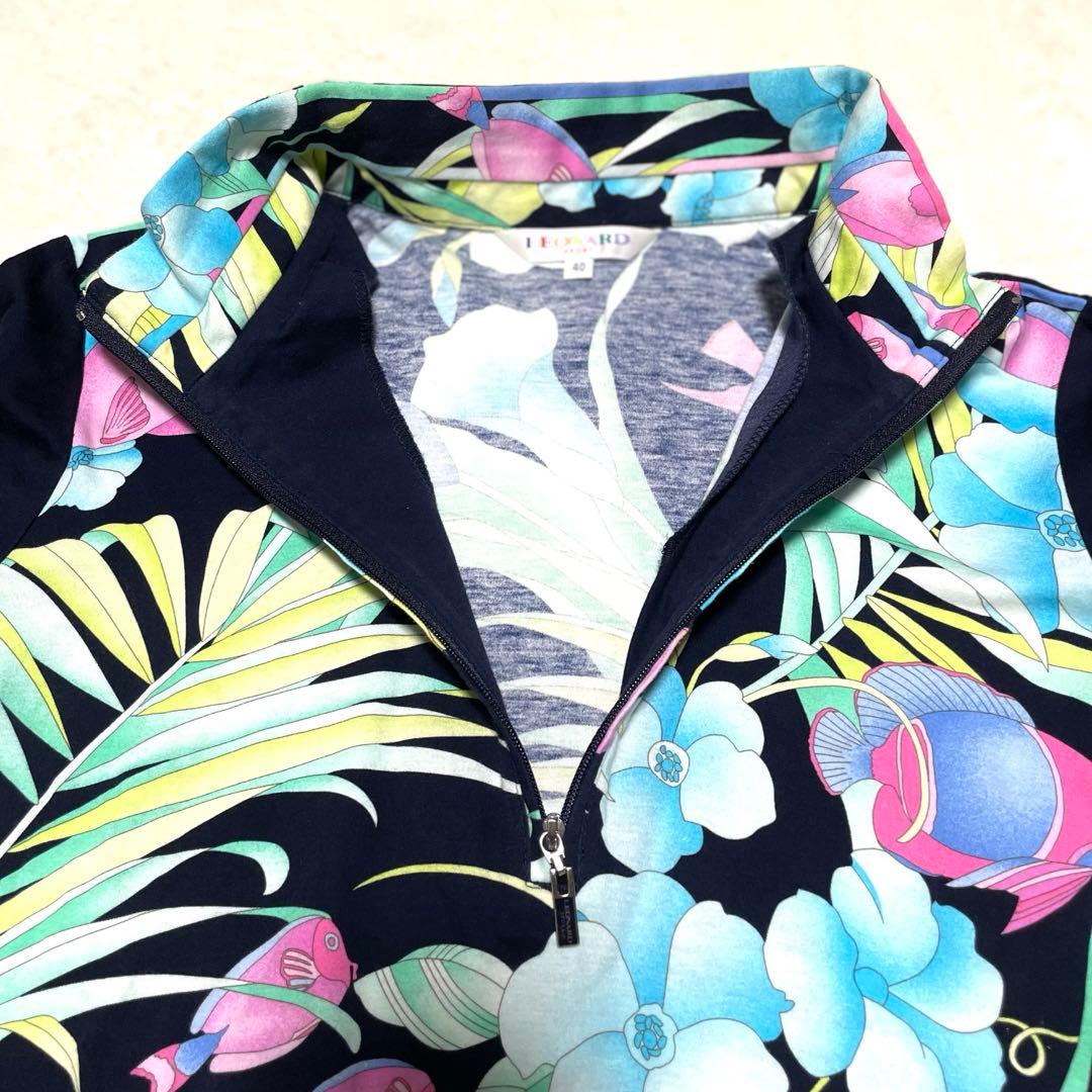 LEONARD レオナールスポーツ ポロシャツ 長袖 Lサイズ 綿100% - メルカリ