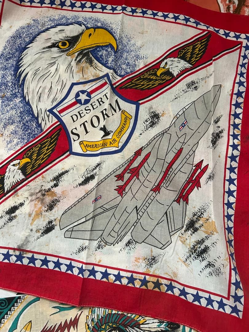 80s 90s アメリカ製バンダナ 20枚セット PD - メルカリ