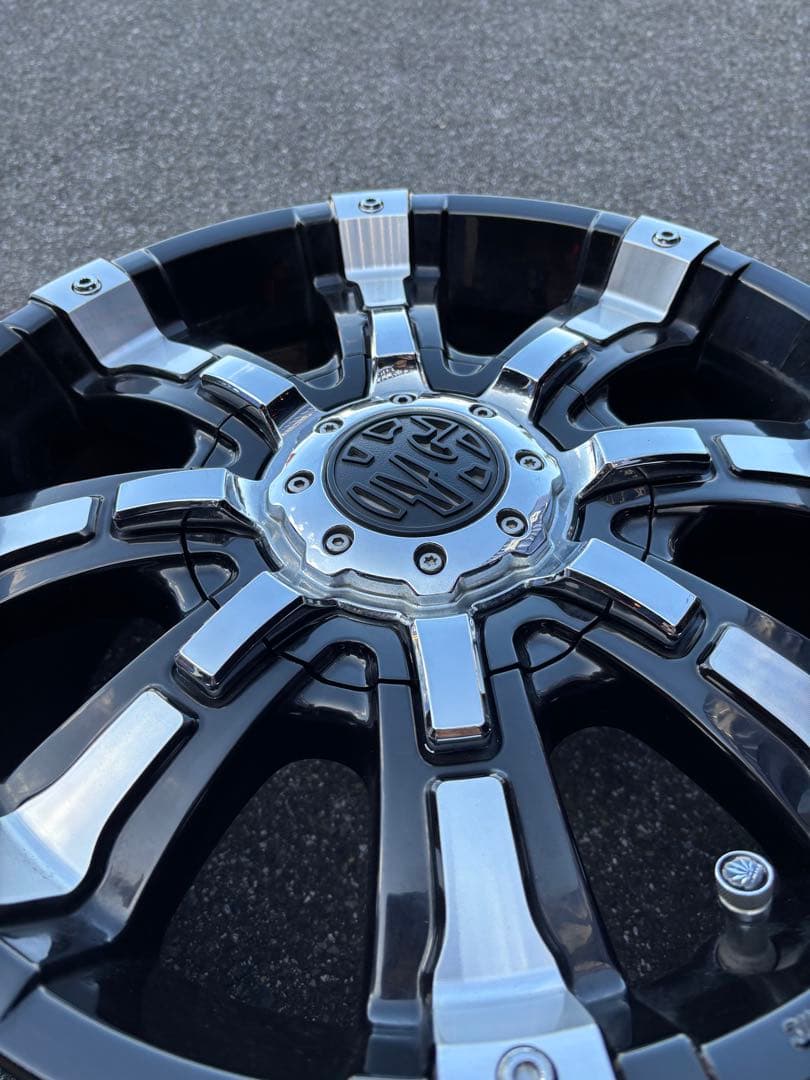 ◇送料込み◇ 16inch×7.0J クリムゾンMGビースト 中古ホイール4本