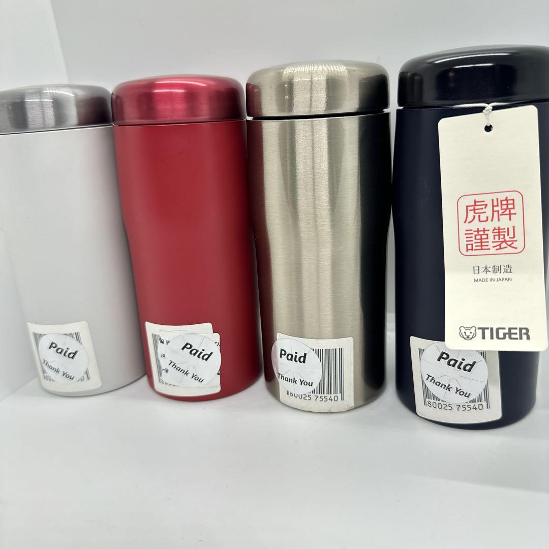 店頭展示品】タイガーTIGER 真空断熱ボトルMJF-A038 4本まとめ売り