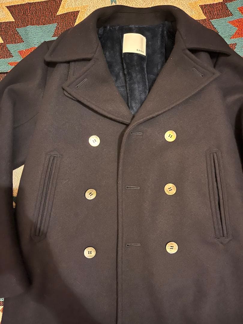 KAIKO PEACOAT \"NAVY\" 新品未使用