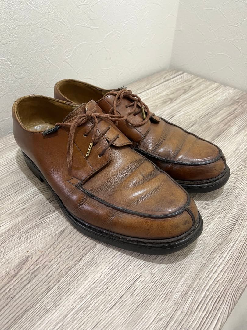 Paraboot パラブーツ USED 茶 本革 Paraboot（パラブーツ） レザーシューズ レディース ミカエル PARABOOT