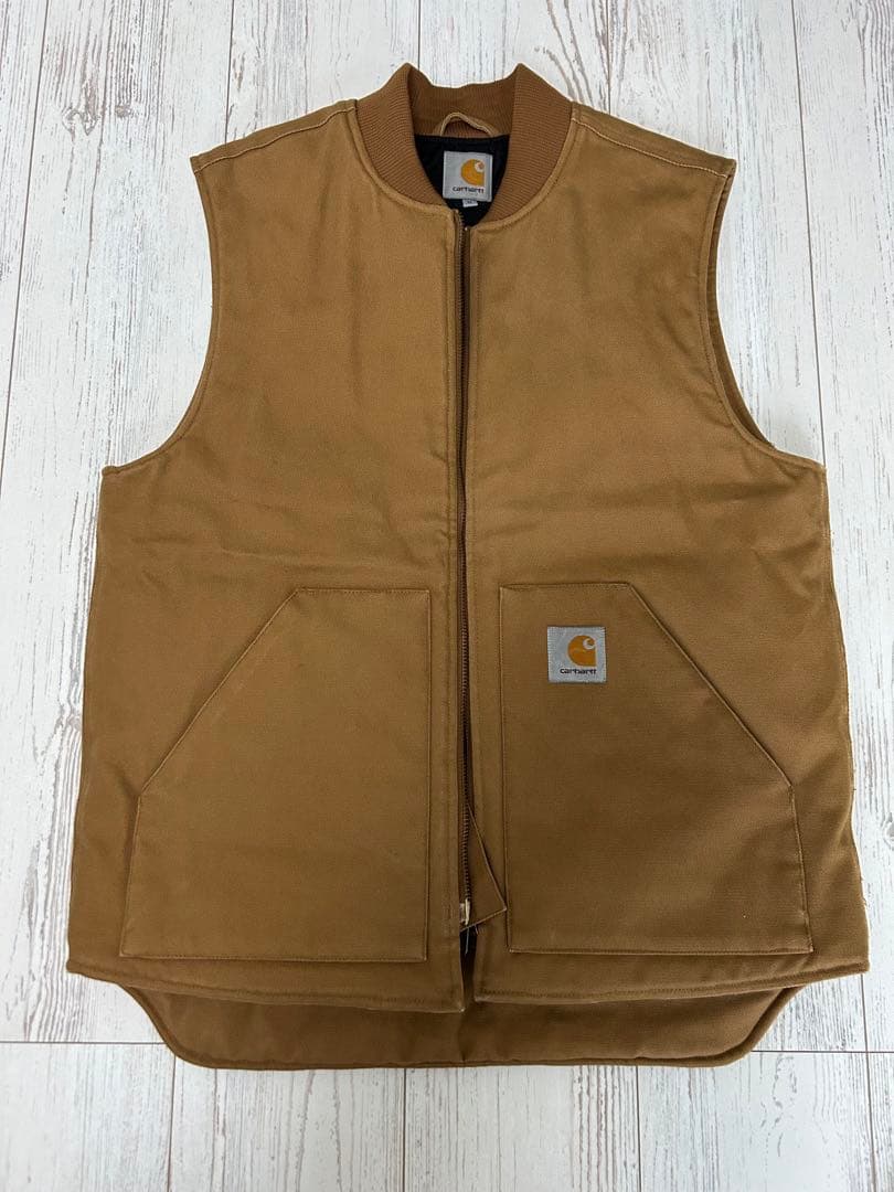 Carhartt カーハート ブラウン ダックベスト M 楽天市場】【インポート】Carhartt Relaxed Fit Firm Inslulated DUCK