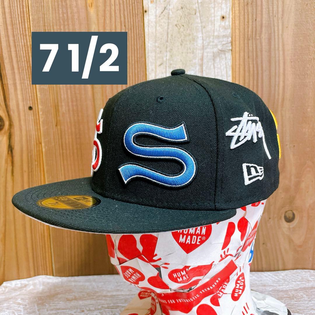 STUSSY ステューシー ニューエラ SS LOGO 刺繍 キャップ 新品 - メルカリ