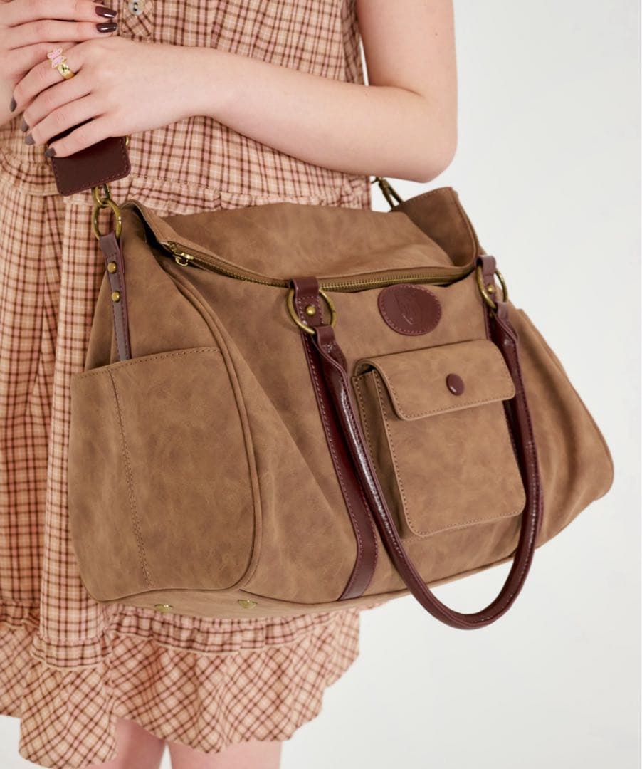 ウ*ラ様 TINA:JOJUN ティーナジョジュン ショルダー付きトラベルバッグ ショルダー付き トラベルバッグ TINA：JOJUN（ボストンバッグ）｜TINA