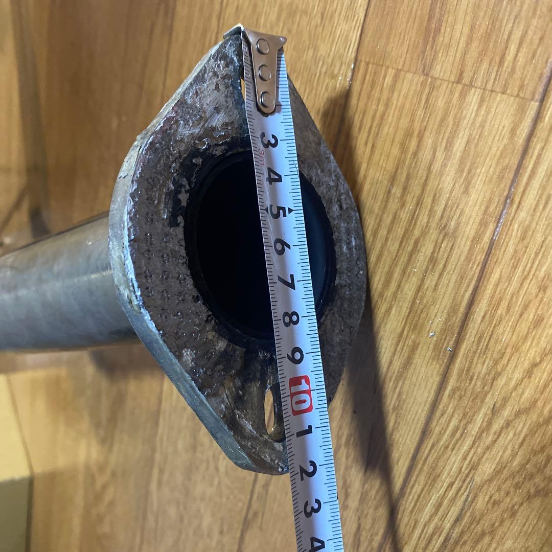 ワンオフマフラー センター出しドルフィンテール ダウンマフラー L275