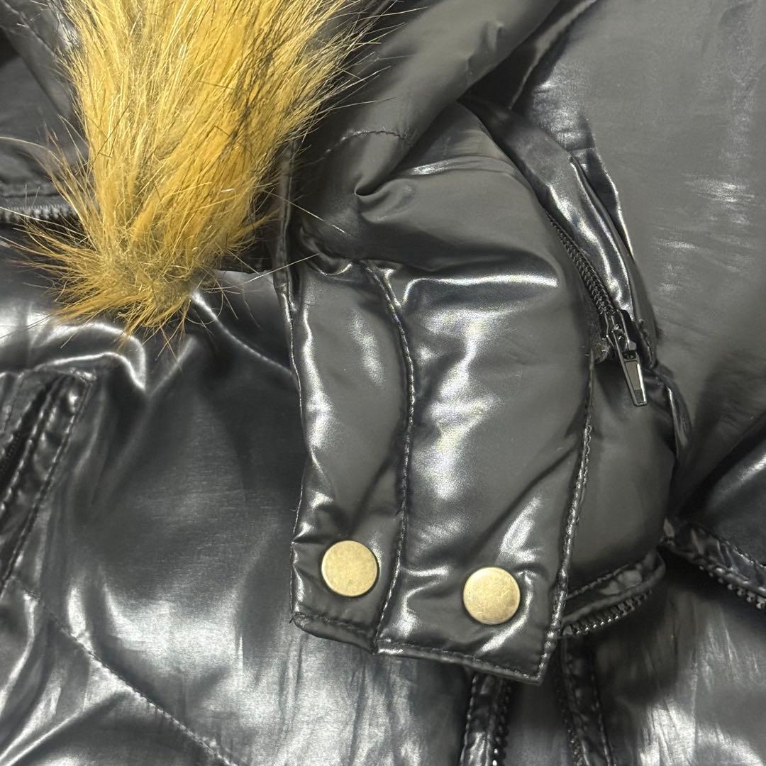 00s Y2K MODIFIED 光沢ジャケット ファー 3WAYブラック LL - メルカリ