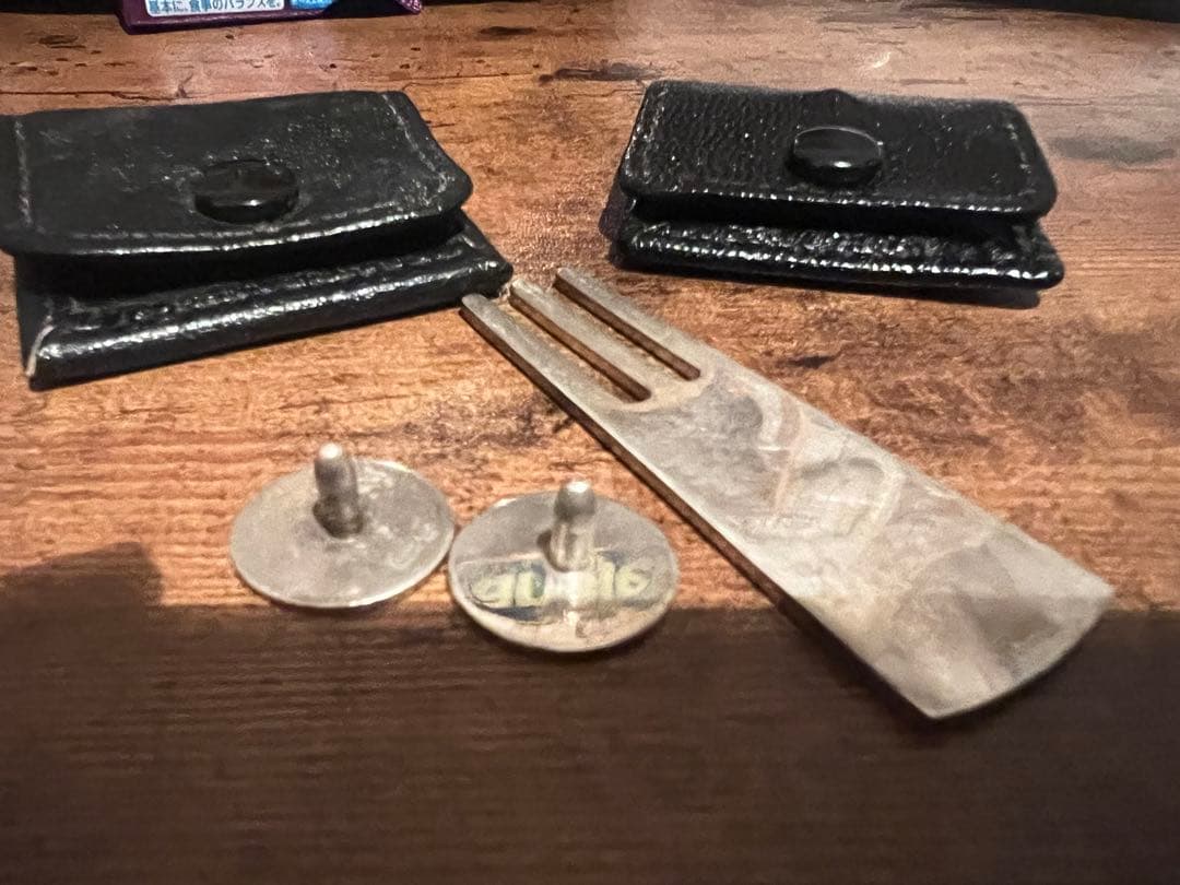 Tiffany ティファニー フォーク ゴルフマーカー セット Tiffany&Co ティファニー グリーンフォーク ティー マーカー セット