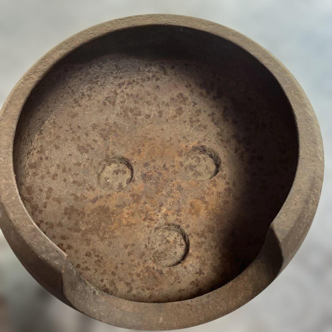 茶道具 茶釜 風炉釜　置台　電熱器 三段切替え式 200/300/500w