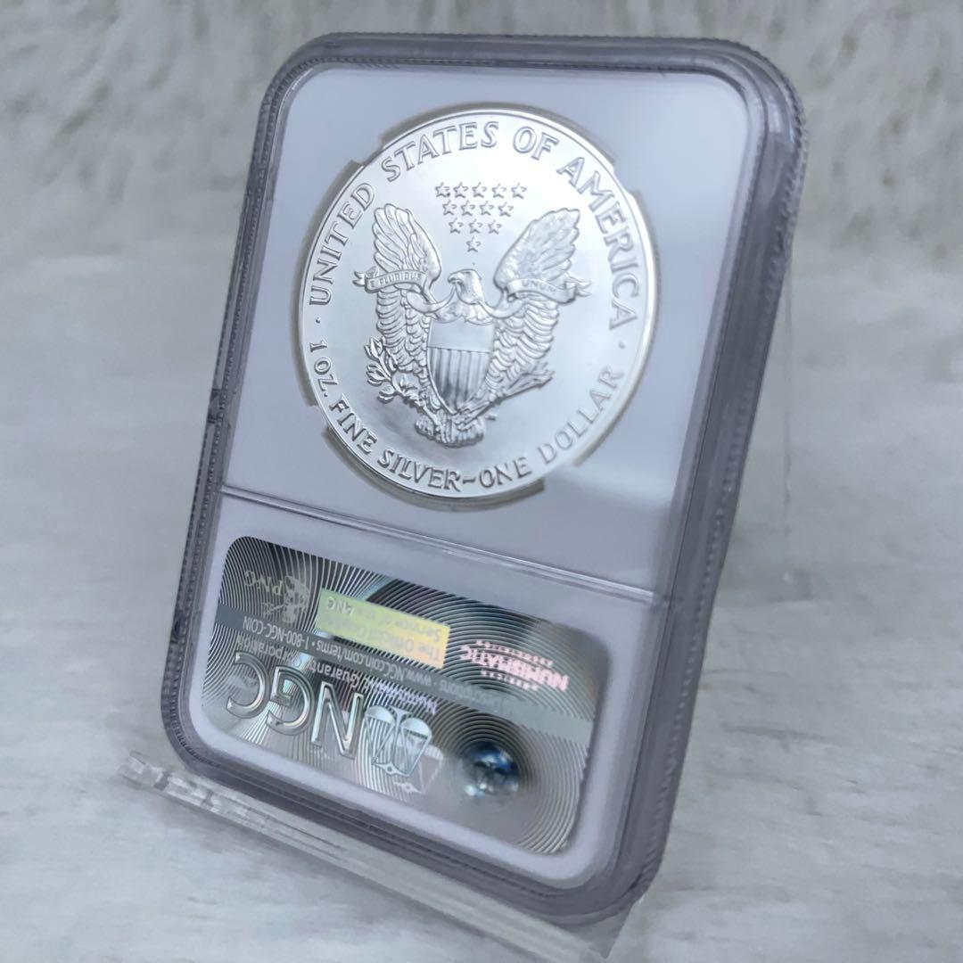銀高騰】1992年 イーグル銀貨 NGC MS69 AI需要 資産防衛 希少 - メルカリ