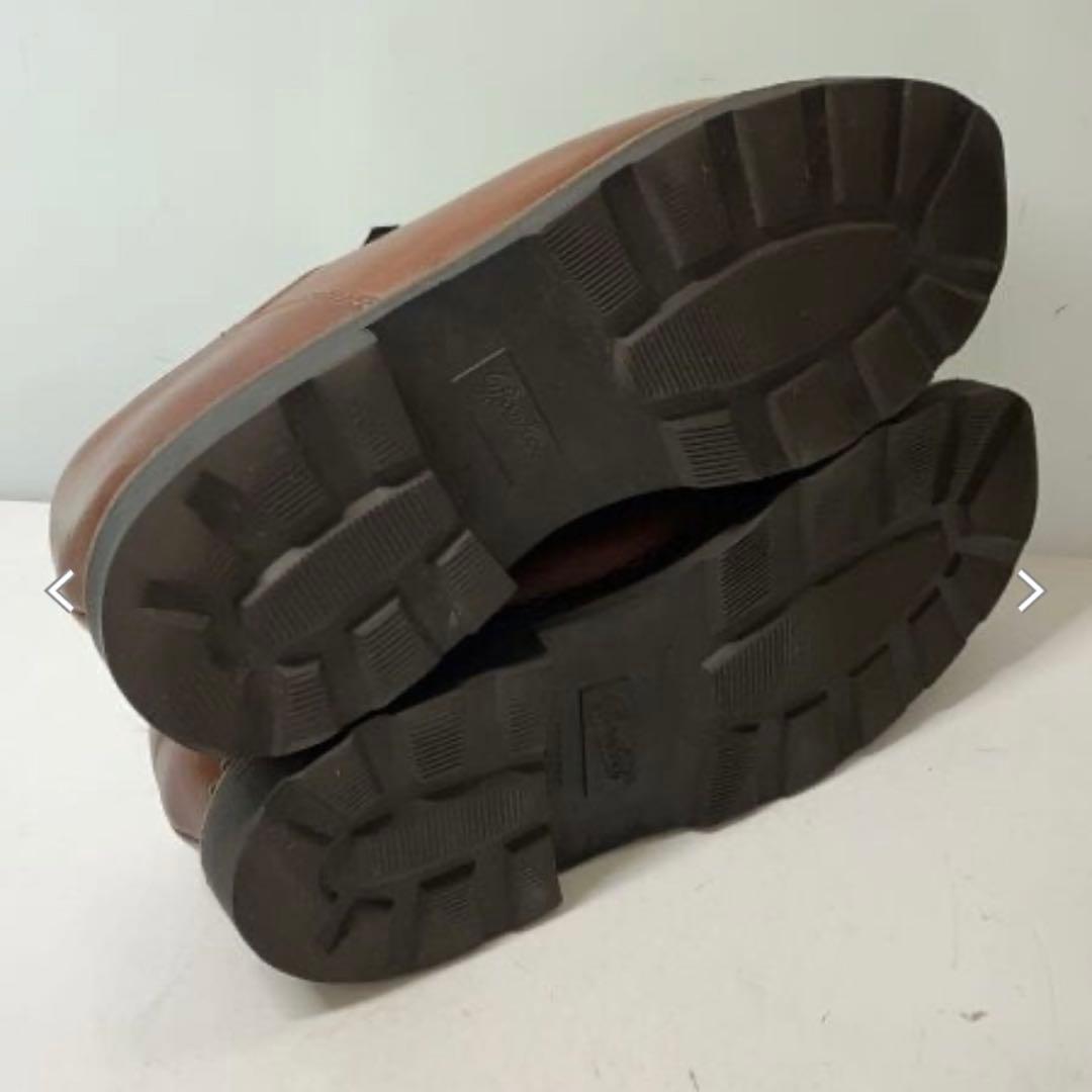 1296 Paraboot ミカエル 41 25.5cm マロン 茶色 レザー