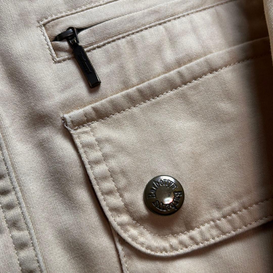 極希少】 BURBERRY 80s ブルゾン スイングトップ ベージュ - メルカリ