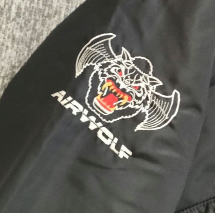 Vintage 超音速攻撃ヘリ エアーウルフ MA-1 フライトジャケット M