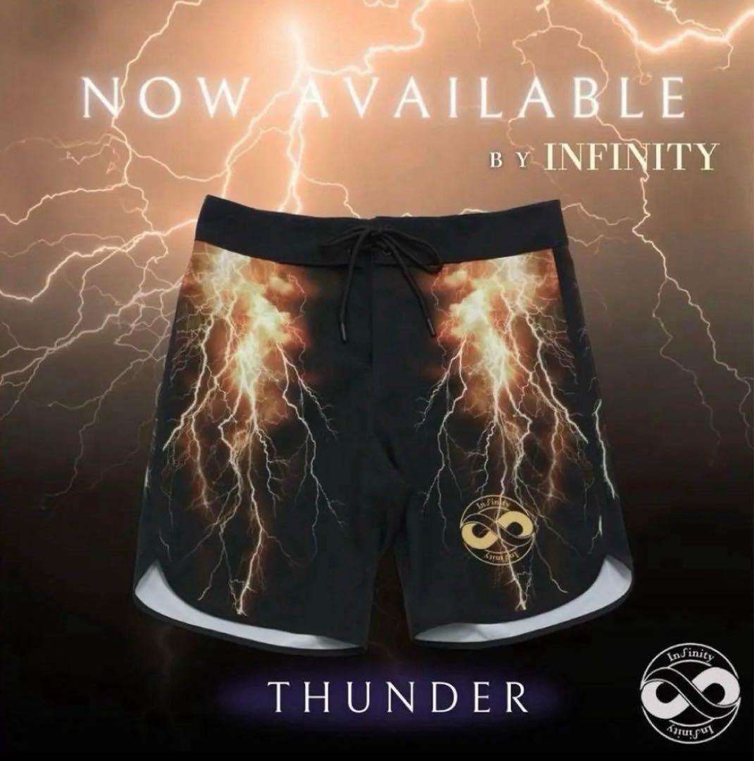 Infinity サーフパンツ　THUNDER　サイズ26 インフィニティサーフパンツ26インチブルー - メルカリ