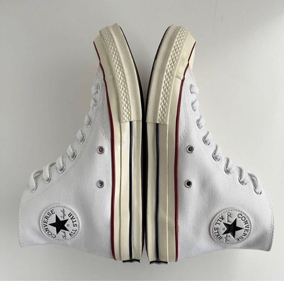 コンバース チャックテイラー ct70 ハイカット ホワイト 白 26.0cm