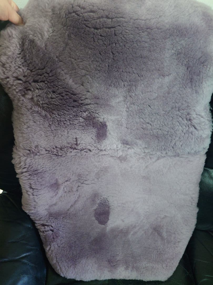 新品・未使用 じぶんまくら ムートンシーツ ゼログラビティ グレー