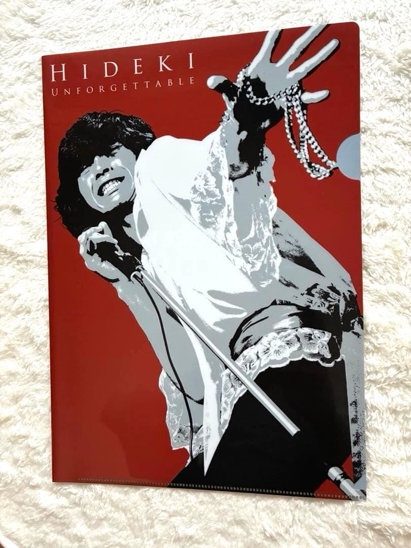 西城秀樹 クリアファイル A4サイズ - メルカリ