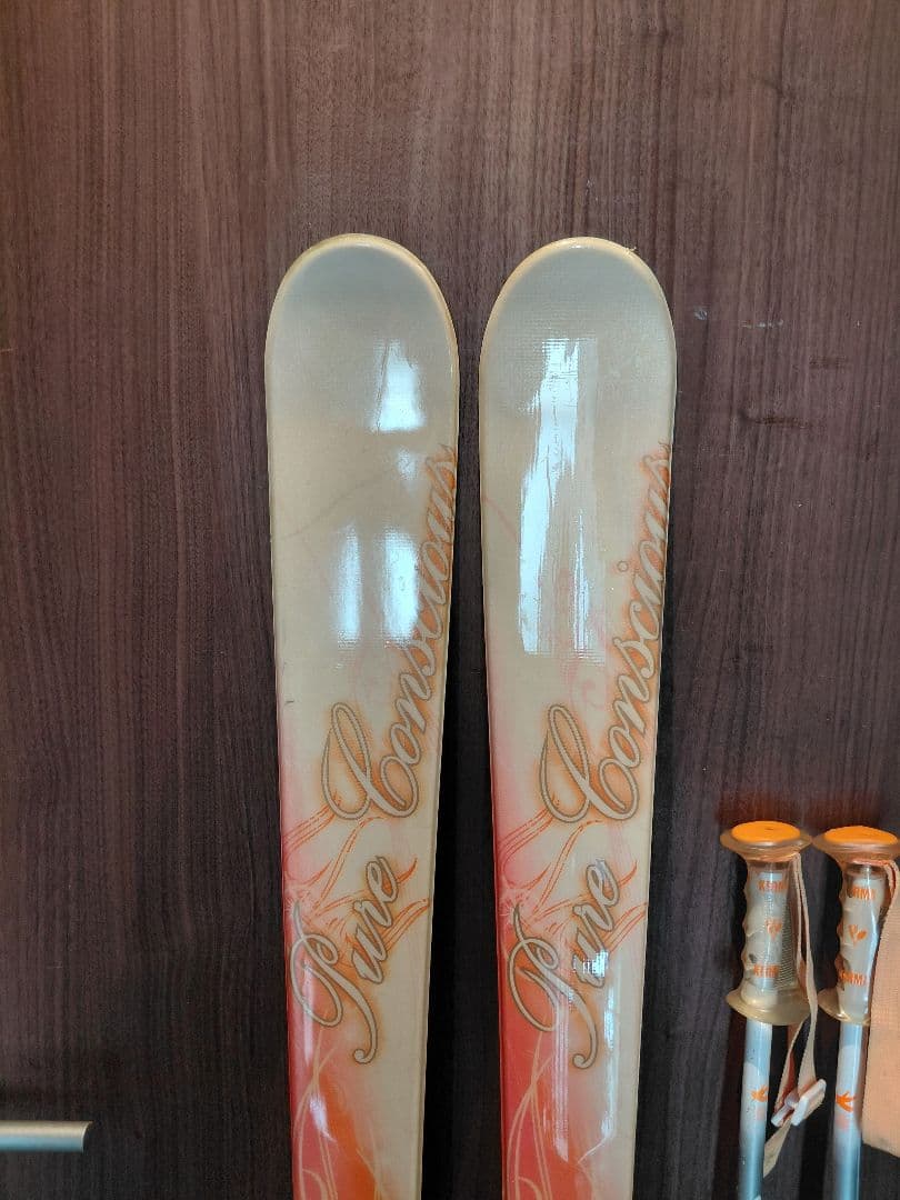 ♡個性派♡PURE CONSCIOUS レディーススキーセット メンテ・WAX済