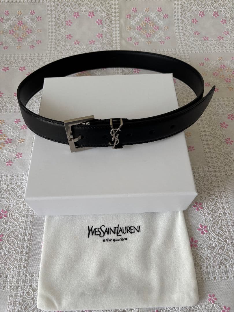 レディース YSL サンローランレザーベルト 95CM 楽天市場】SAINT LAURENT サンローラン ベルト YSL BELT 2.0 ナロー
