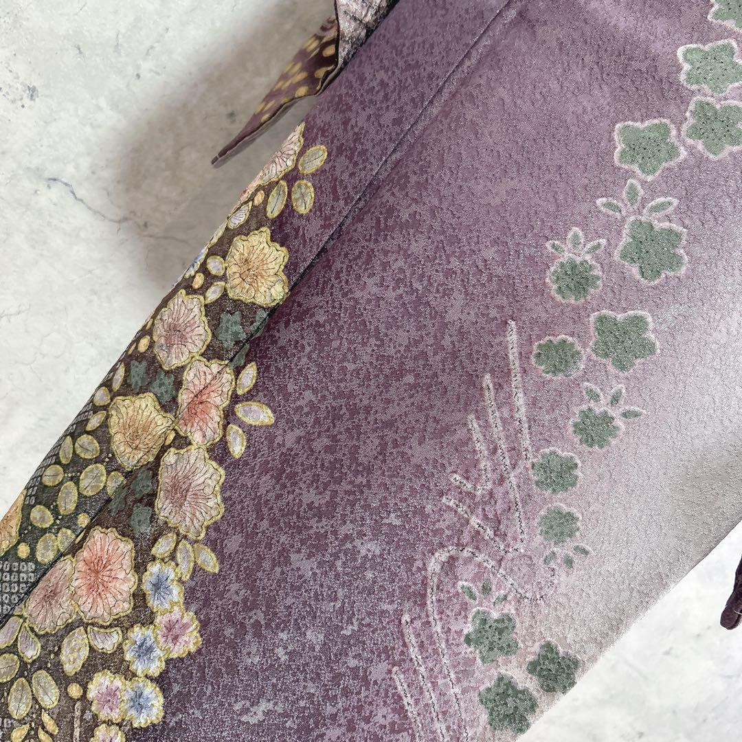 訪問着フルセット 辻ヶ花 着物 正絹 銀通し 豪華 華やか 絞り 豪華