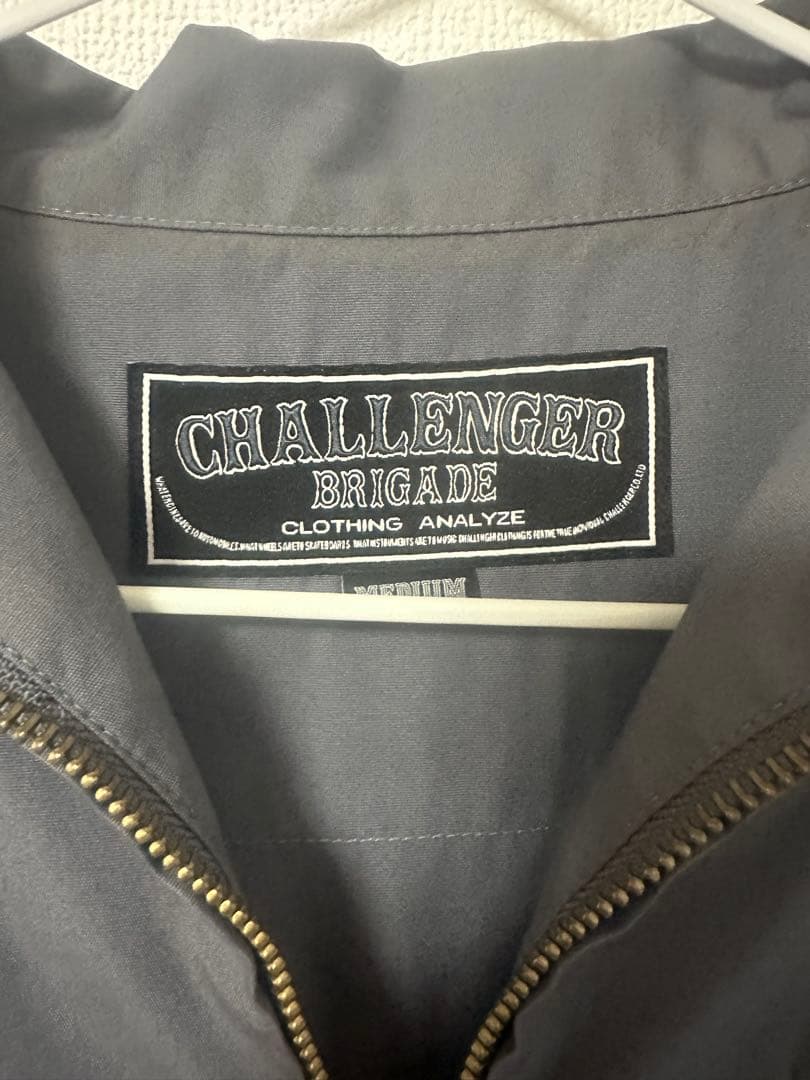 Challenger 刺繍 ジップアップジャケット 1985年 M コットン - メルカリ