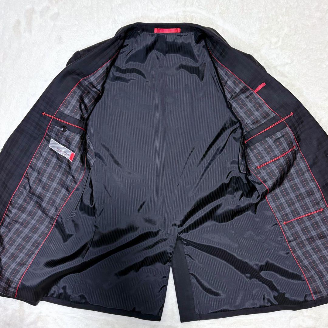 未使用級】リスペクトネロ スーツ 3ピース Y6 シャドウチェック