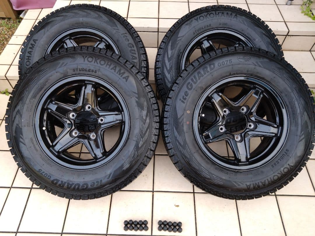 送料無料】ジムニーシエラ 2024年製 スタッドレス アイスガードG075