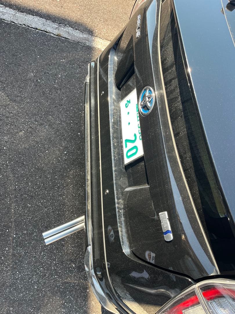 50プリウス リアピース フルステンレス - メルカリ