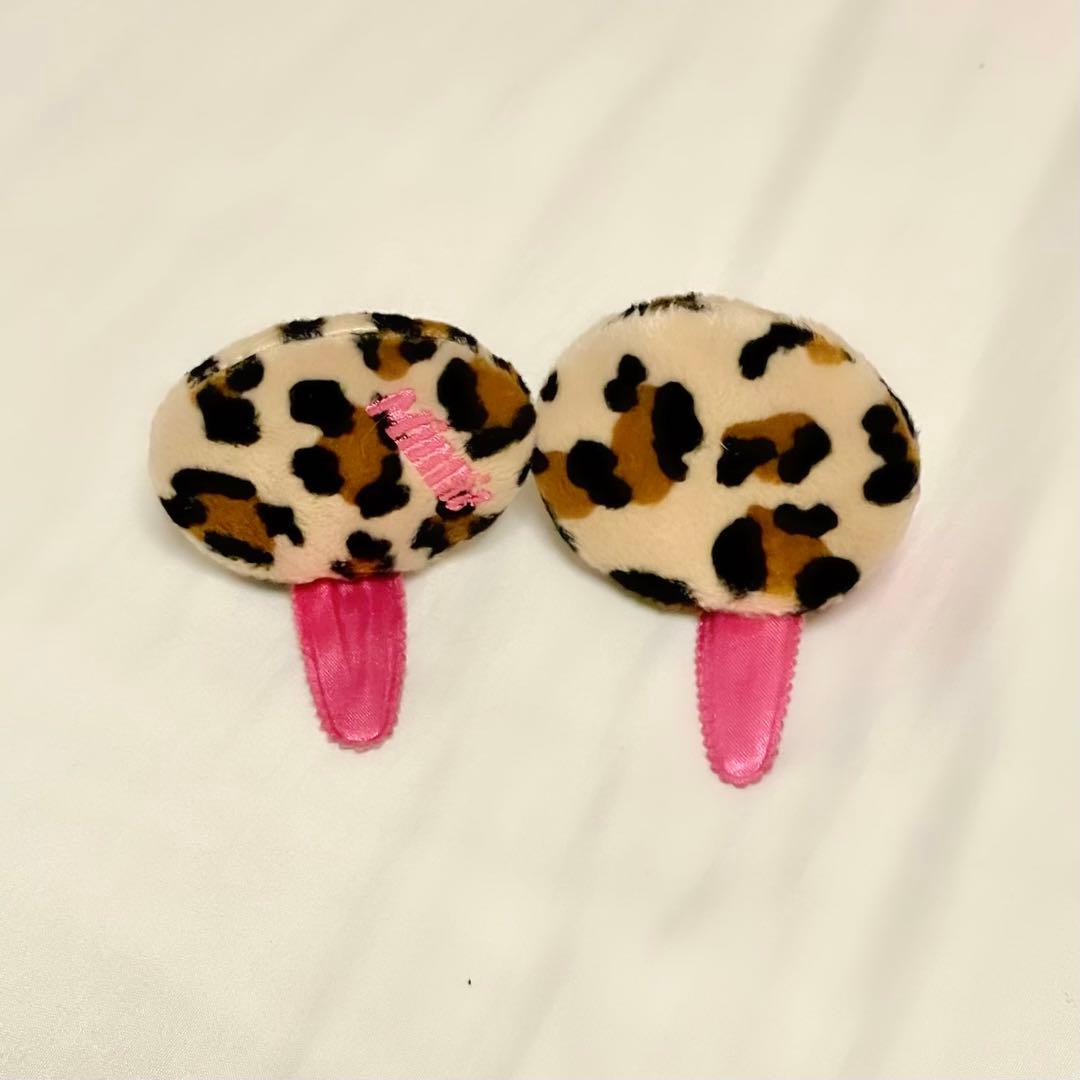 Disney ディズニー ピン留め ヒョウ柄 豹柄 ミニーちゃん - メルカリ