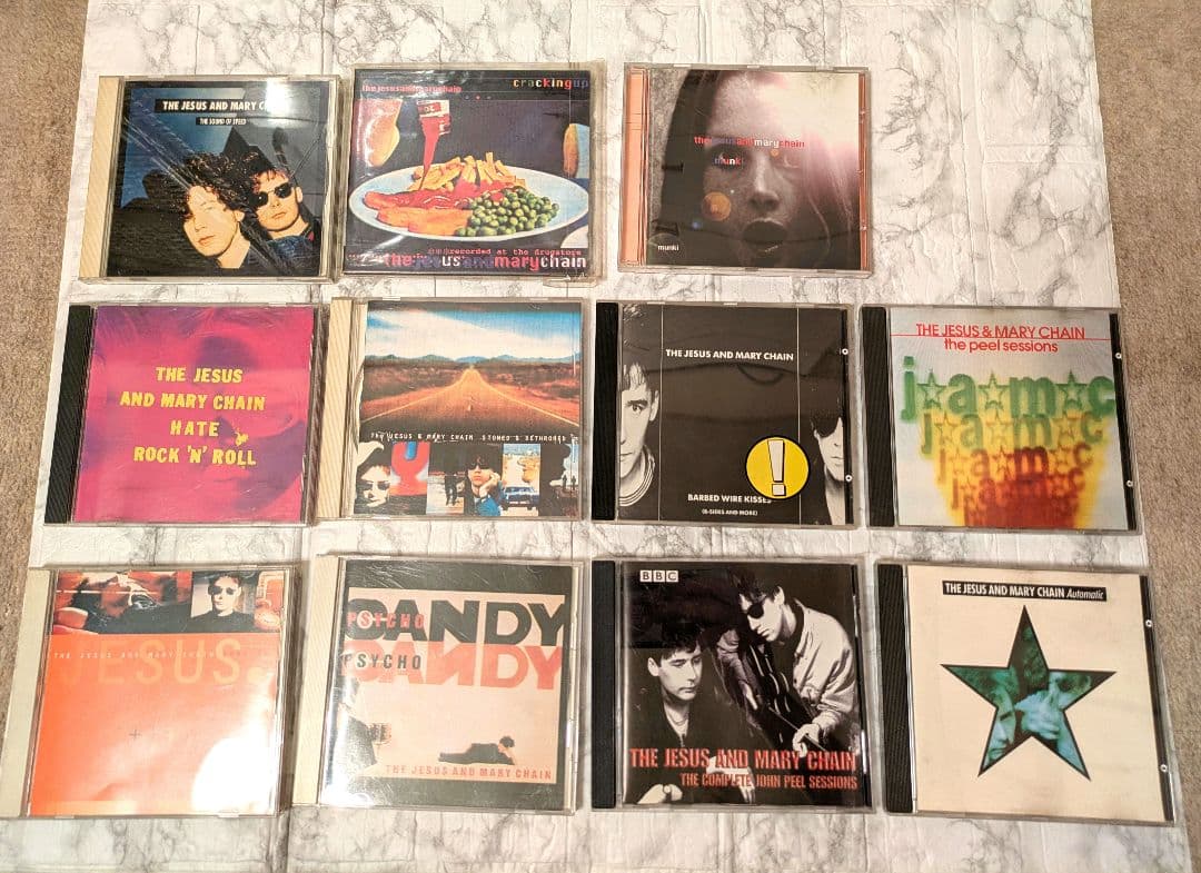 美品 THE JESUS AND MARY CHAIN CD 11枚セット The Jesus and Mary Chain's 11LP 'Complete Vinyl Collection' to
