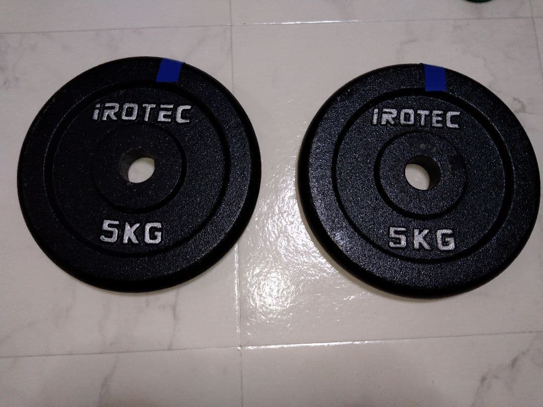 アイロテック プレート　5kg　4枚 ラバー プレート 5kg(4枚) IROTEC (アイロテック)