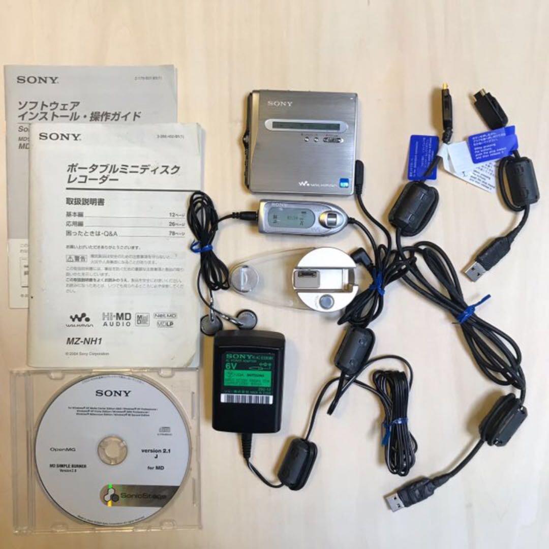 ソニー Hi-MDウォークマン MZ-NH1 - メルカリ