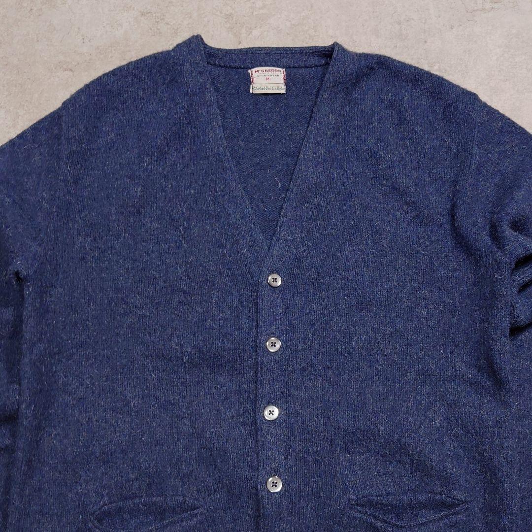 60s McGREGOR モヘアカーディガン USA製 M ヴィンテージ - メルカリ