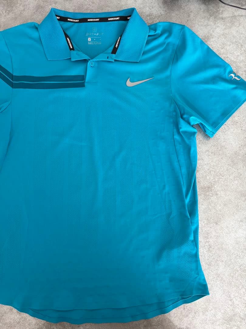 ロジャーフェデラー着用 テニスウェア最終モデル Nike court全仏 JPM