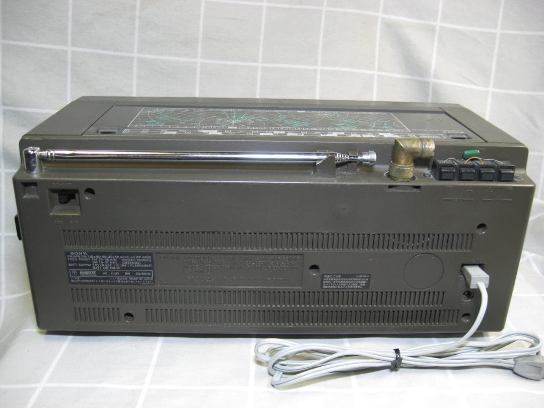 ソニー FM/MW/SW 31バンドレシーバー ICF-6800 動作品 - メルカリ