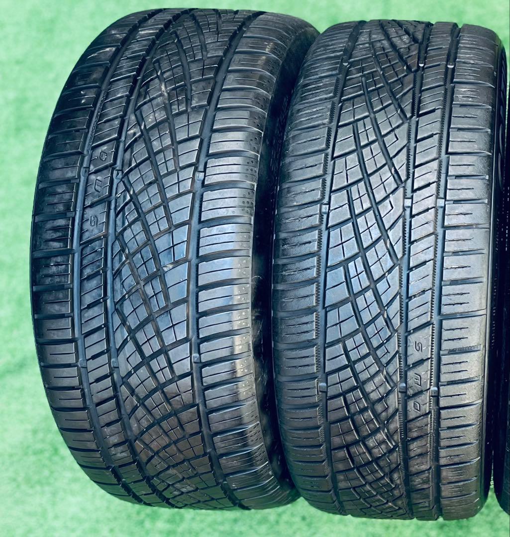 235/40ZR19.Continental EXTREME.24年製9.5分山 TWO NEW Continental ExtremeContact Sport 02 225/40ZR19 Tires Like
