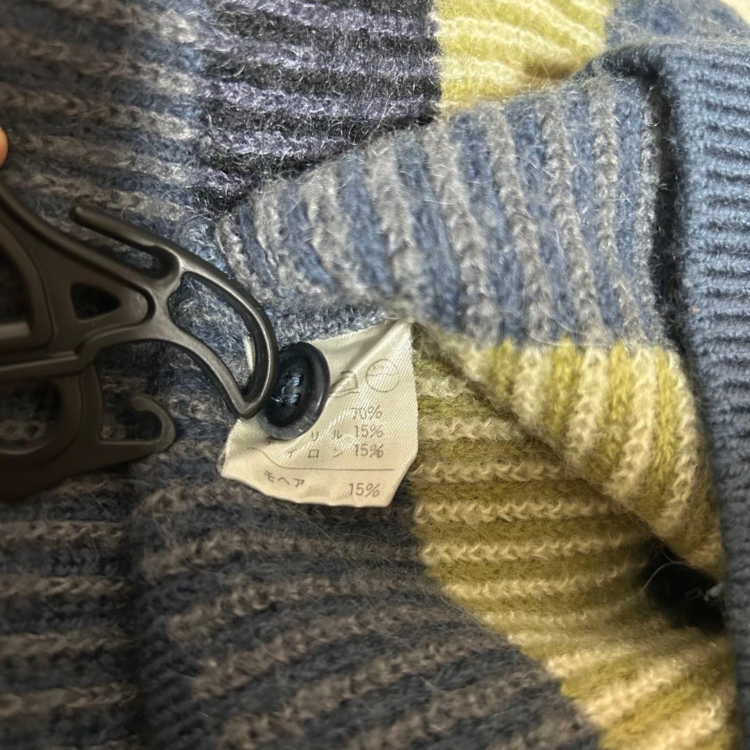 ISSEYMIYAKEMEN 筆タグ ボーダーニット モヘア混 - メルカリ